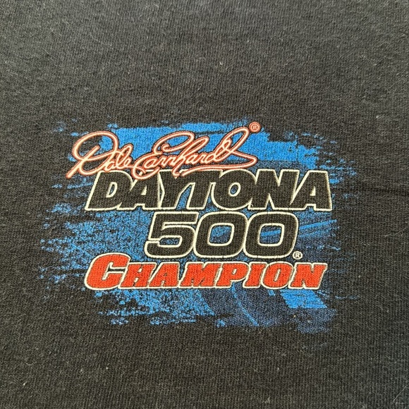 NASCAR Dale Earnhardt Sr #3 Daytona 500 Champion Black T Shirt in Large - Picture 3 of 8